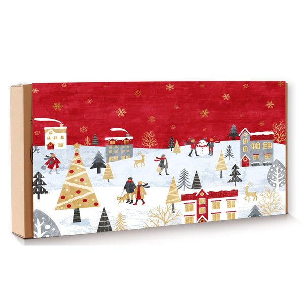 Geschenkverpackung für Neujahr