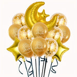 11pcs Eid Mubarak Ramadan Kareem Balloon Decoration Set-0