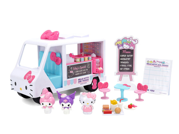 „Hello Kitty und Freunde“ Food-Truck-Set mit 3 Figuren von Jada**