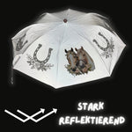 Magic Reflektor Regenschirm Pferd