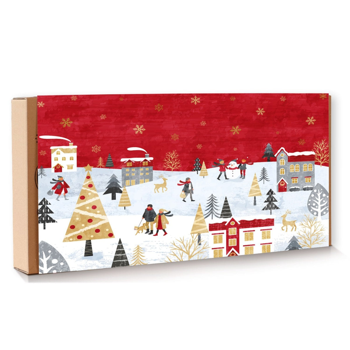 Geschenkverpackung für Neujahr